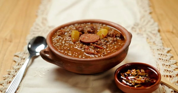 Receta de Guiso de Lentejas de Argentina