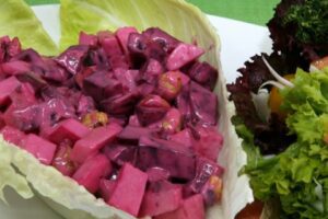 Receta de Ensalada de Remolacha y Manzana de Rusia